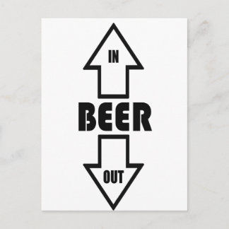 beer postcard