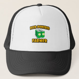 Beer-Powered Farmer Trucker Hat