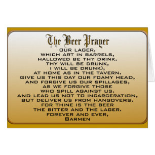 Beer Prayer