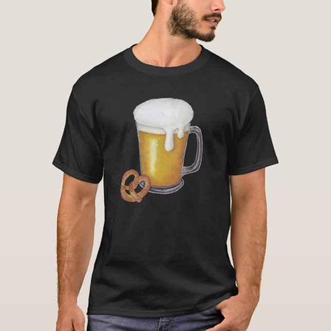 Beer & Pretzel Shirt (Front)