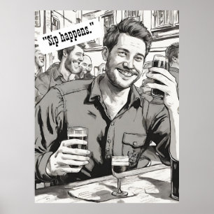 Beer Quote Poster