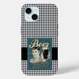 Beer Retro iPhone 15 Case