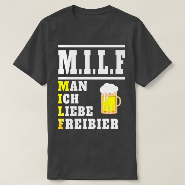 Beer saying funny drinking gift alcohol T-Shirt (Design Front)