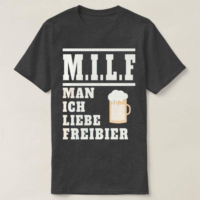 Beer saying funny drinking gift humour T T-Shirt (Design Front)