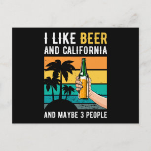 Beer Saying Funny Postcard
