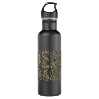 Beer Season 2 Camo Funny Deer Hunter Hunting Premi 710 Ml Water Bottle