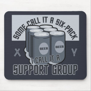 Beer Six Pack custom mousepad