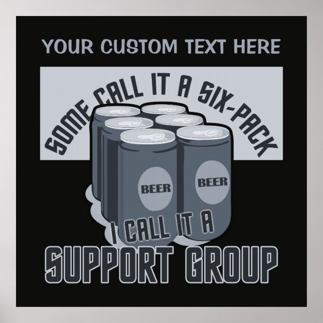 Beer Six Pack custom poster (Front)