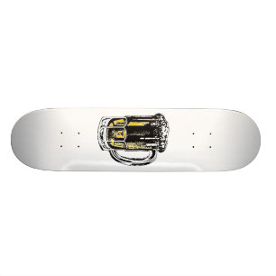 beer skateboard