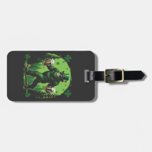 Beer St. Patrick's Day Big Food Sasquashe Funny  Luggage Tag