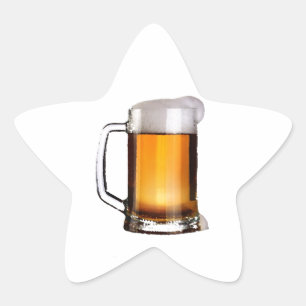 Beer Star Sticker