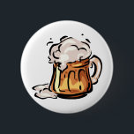Beer Stein for Octoberfest 6 Cm Round Badge<br><div class="desc">Celebrate Oktoberfest with this beer stein design!</div>