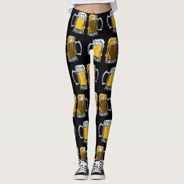 Beer Steins Leggings (Front)