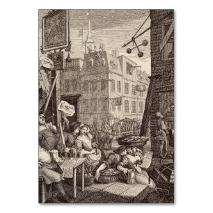 Beer Street by William Hogarth Table Number