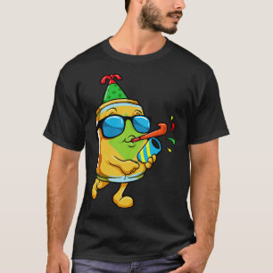 Beer Sunglasses for Party with Whistle Confetti T-Shirt