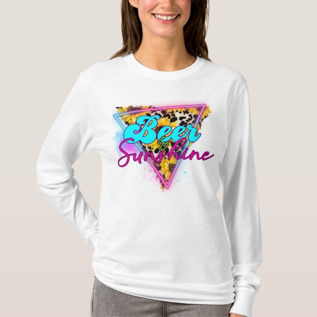 Beer & Sunshine T-Shirt (Front)