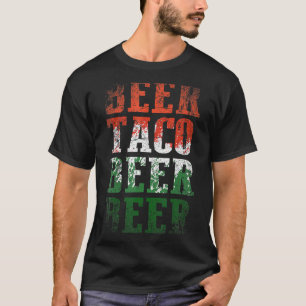 Beer Taco Beer Beer Cinco De Mayo T-Shirt