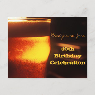 Beer Tasting or Birthday Party Invitation