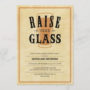 Beer Tasting Party invitations
