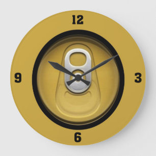 Beer Thirty Large Clock