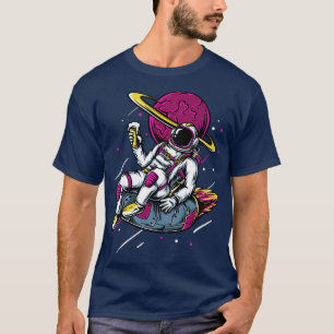 Beer Time Astronaut T-Shirt