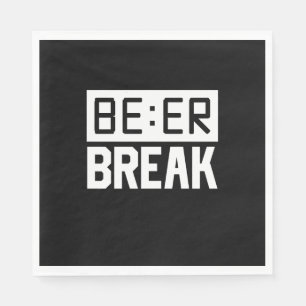 Beer Time Break Napkin
