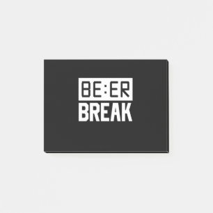 Beer Time Break Post-it Notes
