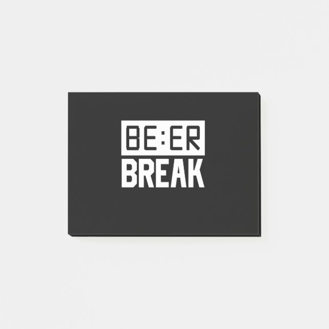 Beer Time Break Post-it Notes (Front)