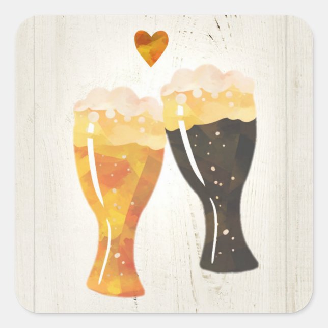 Beer Toast Sticker (Front)