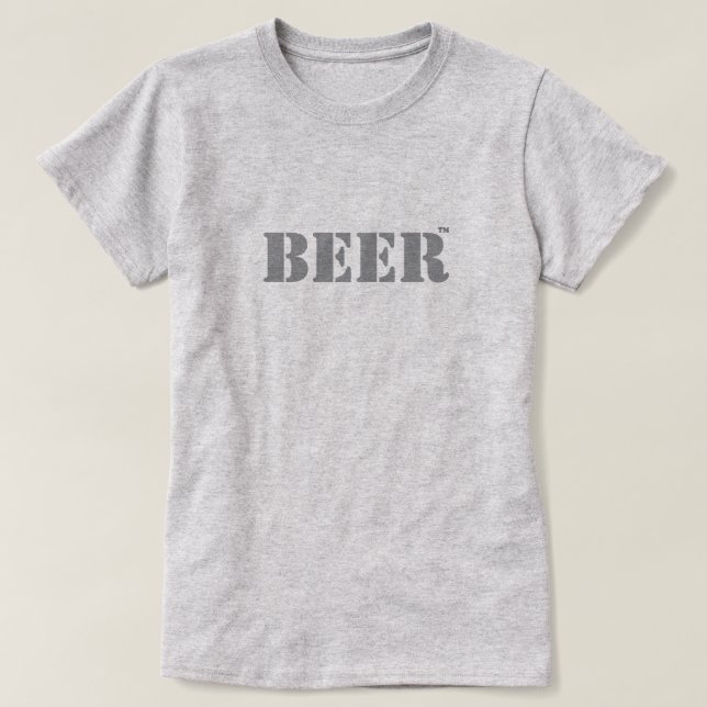 Beer Trademark T-Shirt (Design Front)