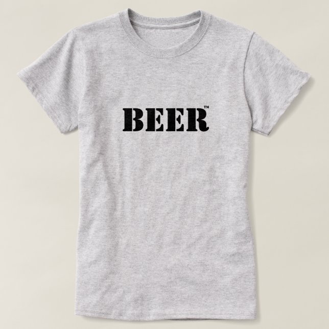 Beer Trademark T-Shirt (Design Front)