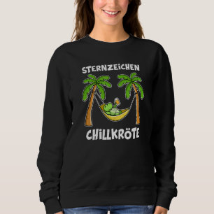 Beer Turtle Chill Turtle In Hammock Sweatshirt