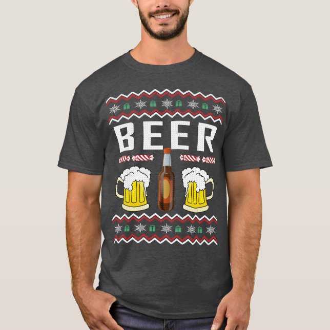 Beer Ugly Christmas Sweater (Front)