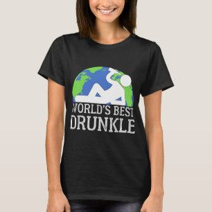 Beer Uncle Druncle Funny Beer Mens Alcohol Drinkin T-Shirt