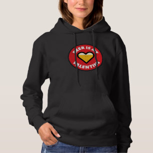 Beer Valentine   Drinking Buddies Beer Games Party Hoodie