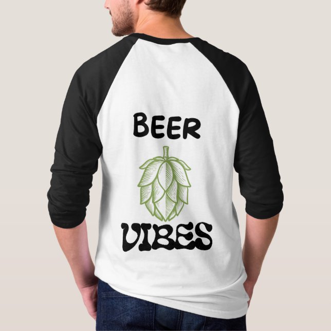 Beer Vibes Lupulo Beer T-Shirt (Back)