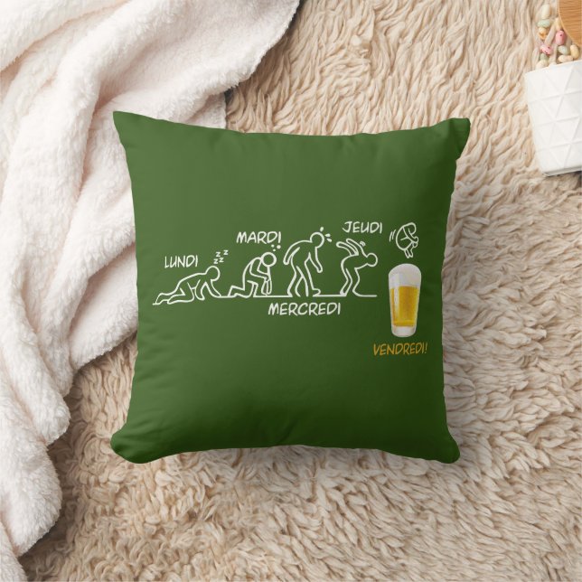 Beer-volution Cushion (Blanket)