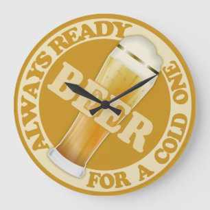 BEER wall clocks