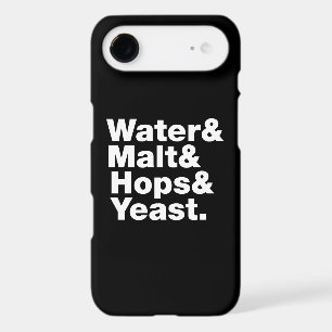 Beer = Water & Malt & Hops & Yeast.
