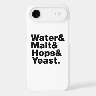 Beer = Water & Malt & Hops & Yeast.
