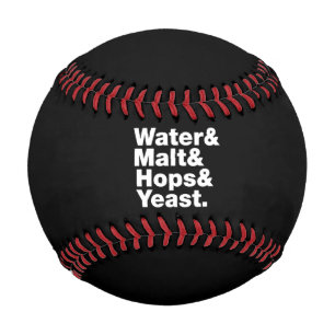 Beer = Water & Malt & Hops & Yeast. Baseball