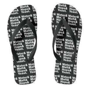 Beer = Water & Malt & Hops & Yeast. Thongs
