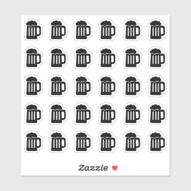 Beer Wedding Place Card Bar Menu Drink Choice (Sheet)