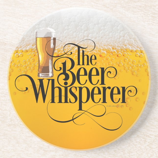 Beer Whisperer Coaster (Front)