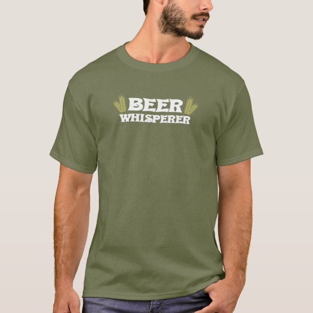 Beer Whisperer funny tshirt (Front)