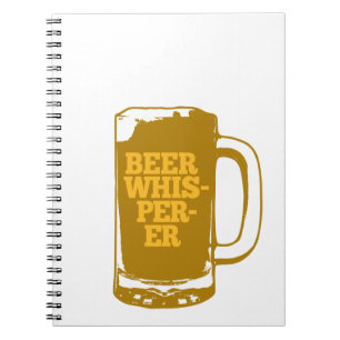Beer Whisperer Mug Notebook