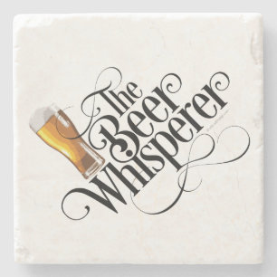 Beer Whisperer Stone Coaster