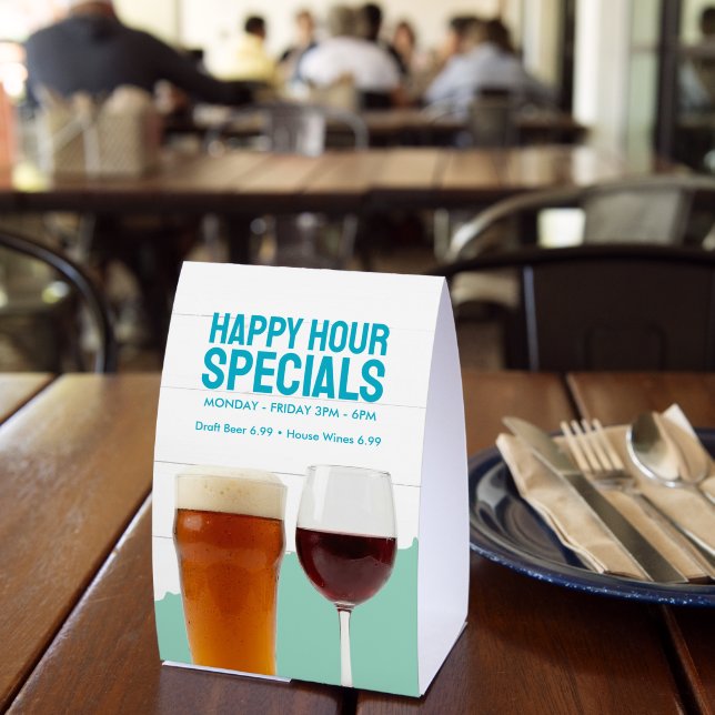 Beer Wine Bar or Restaurant Happy Hour Specials (Insitu(Restaurant))