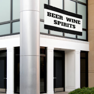 Beer Wine Spirits Banner