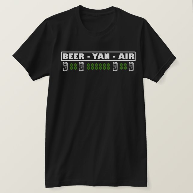 BEER YAN  AIR  T-Shirt (Design Front)
